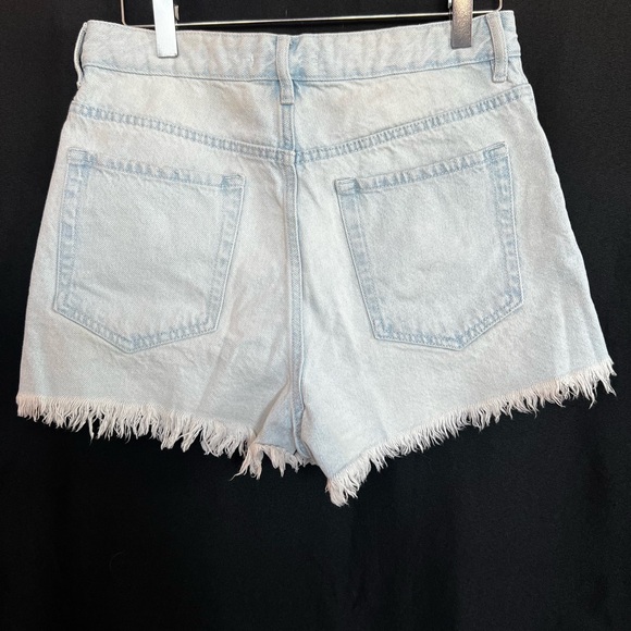 🩵 PacSun High Rise Festival Distressed Jean Shorts | Size 29 EUC - Picture 14 of 16